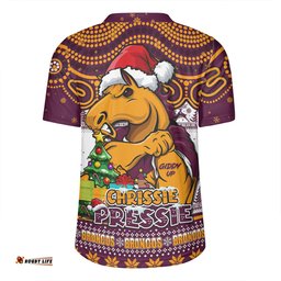 Brisbane Broncos Aussie Ugly Christmas For Die Hard Fan Supporters Rugby Jersey