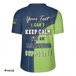 Canberra Raiders V-Neck Rugby Jerseys Custom Team Of Us Die Hard Fan Supporters