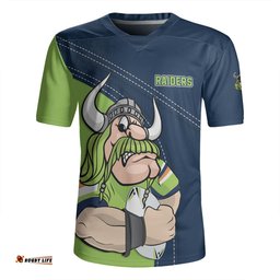 Canberra Raiders V-Neck Rugby Jerseys Custom Team Of Us Die Hard Fan Supporters