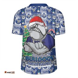 Canterbury-Bankstown Bulldogs V-Neck Rugby Jerseys Merry Ugly Christmas Comic Style