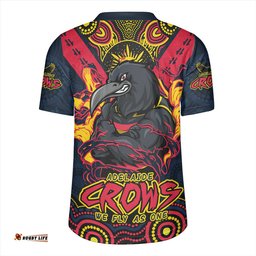 Adelaide Crows V-Neck Rugby Jerseys Ripped Legacy of the Game