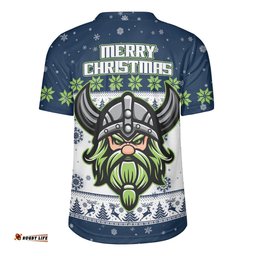 Canberra Raiders Christmas Custom V-Neck Rugby Jerseys - Special Ugly Christmas V-Neck Rugby Jerseys