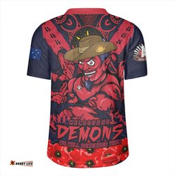 Melbourne V-Neck Rugby Jerseys Ripped Legacy Of The Game The ANZAC Spirit Lives On