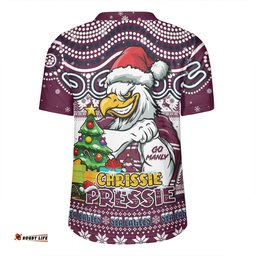 Manly Warringah Sea Eagles V-Neck Rugby Jerseys Aussie Ugly Christmas For Die Hard Fan Supporters