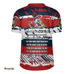 Sydney Roosters V-Neck Rugby Jerseys - Theme Song Inspired