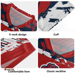 Sydney Roosters V-Neck Rugby Jerseys - Theme Song Inspired