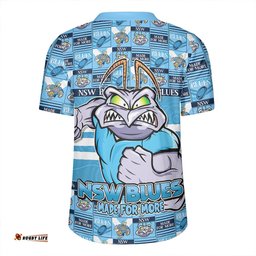 New South Wales Blues V-Neck Rugby Jerseys Champion���������s Pride Comic Style