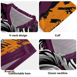 Brisbane Broncos V-Neck Rugby Jerseys - Theme Song Inspired