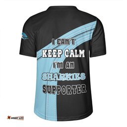 Cronulla-Sutherland Sharks V-Neck Rugby Jerseys Custom Team Of Us Die Hard Fan Supporters