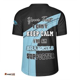 Cronulla-Sutherland Sharks V-Neck Rugby Jerseys Custom Team Of Us Die Hard Fan Supporters
