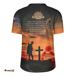 Australia Anzac Day V-Neck Rugby Jerseys - Australia Remember Orange V-Neck Rugby Jerseys