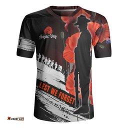 Australia Custom V-Neck Rugby Jerseys - Anzac Day Special Style