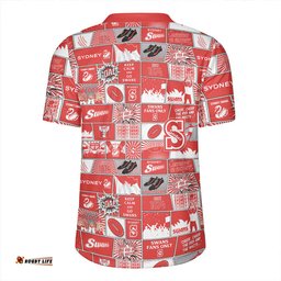 Sydney Swans V-Neck Rugby Jerseys Legacy Of The Pride Comic Style