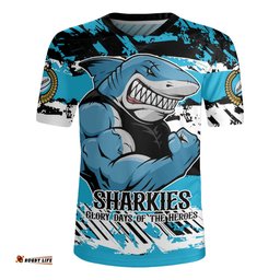 Cronulla-Sutherland Cronulla-Sutherland Sharks Jersey - Theme Song Inspired