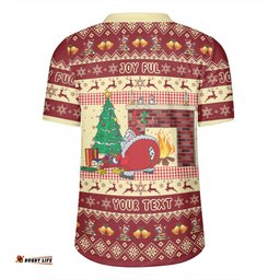 Australia Christmas Custom V-Neck Rugby Jerseys - Smells Like Christmas V-Neck Rugby Jerseys