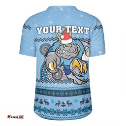 New South Wales Cockroaches Christmas Custom V-Neck Rugby Jerseys - Ugly Xmas And Aboriginal Patterns For Die Hard Fan V-Neck Rugby Jerseys