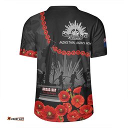 Australia Anzac Day V-Neck Rugby Jerseys - Anzac Day Lest We Forget Camouflage Pattern V-Neck Rugby Jerseys