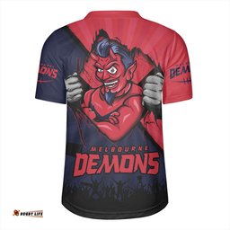 Melbourne V-Neck Rugby Jerseys Breaking Through Fan Design