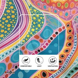 Australia Aboriginal V-Neck Rugby Jerseys - Aboriginal Colorful Dots Art Inspired Design V-Neck Rugby Jerseys