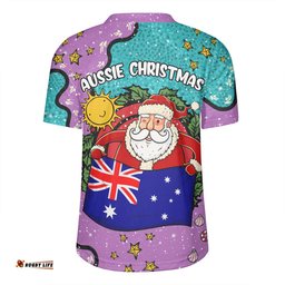 Australia Christmas Custom V-Neck Rugby Jerseys - I'm the Perfect Present Purple V-Neck Rugby Jerseys