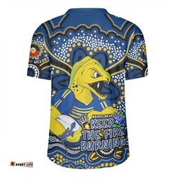 Parramatta Eels V-Neck Rugby Jerseys Aboriginal Inspired Naidoc Week Custom For Die Hard Fan Supporters