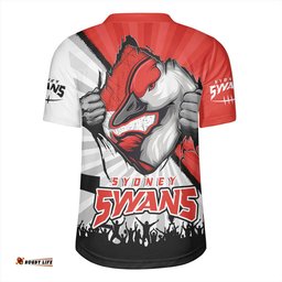 Sydney Swans V-Neck Rugby Jerseys Breaking Through Fan Design