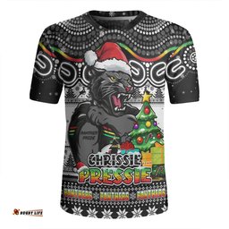 Penrith Panthers V-Neck Rugby Jerseys Aussie Ugly Christmas For Die Hard Fan Supporters