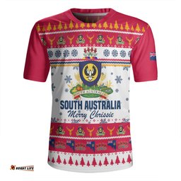 South Australia Christmas V-Neck Rugby Jerseys - Merry Chrissie V-Neck Rugby Jerseys