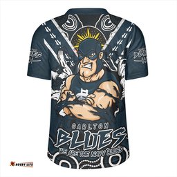 Carlton V-Neck Rugby Jerseys Ripped Legacy Of The Game