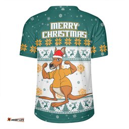 Australia Wallabies Christmas Custom V-Neck Rugby Jerseys - Special Ugly Christmas V-Neck Rugby Jerseys