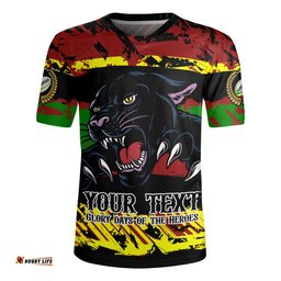Penrith Panthers V-Neck Rugby Jerseys - Theme Song Inspired