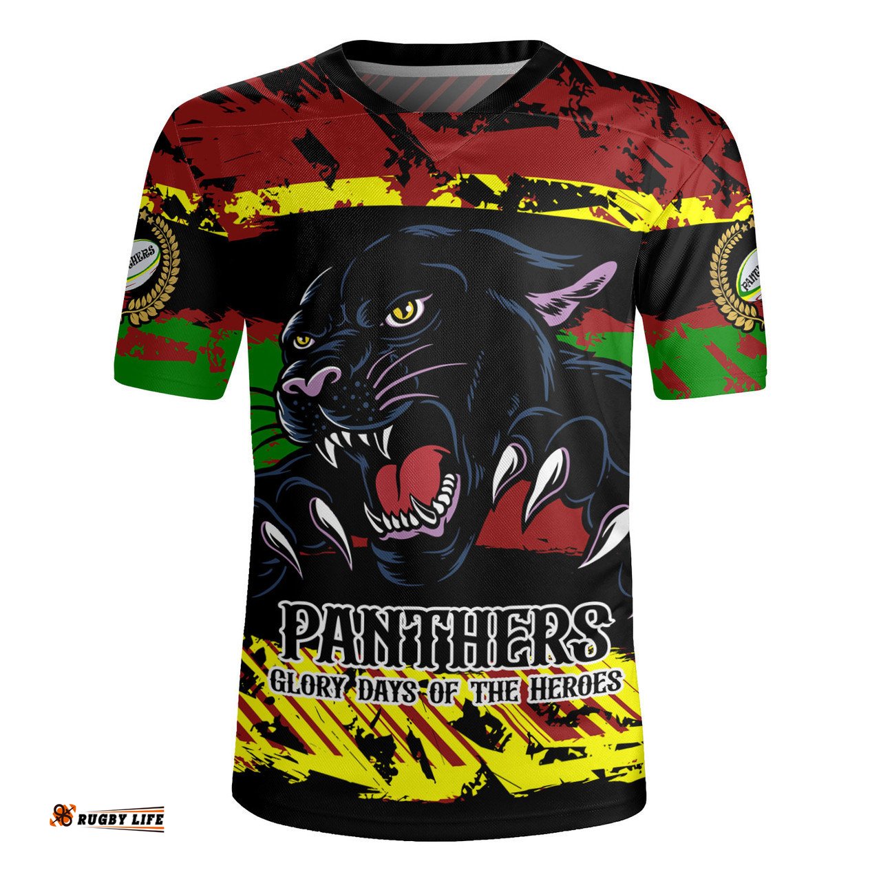 Penrith Panthers V-Neck Rugby Jerseys - Theme Song Inspired