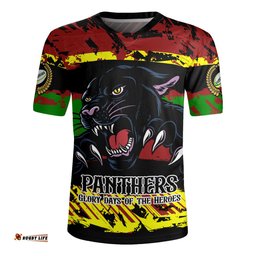 Penrith Panthers V-Neck Rugby Jerseys - Theme Song Inspired