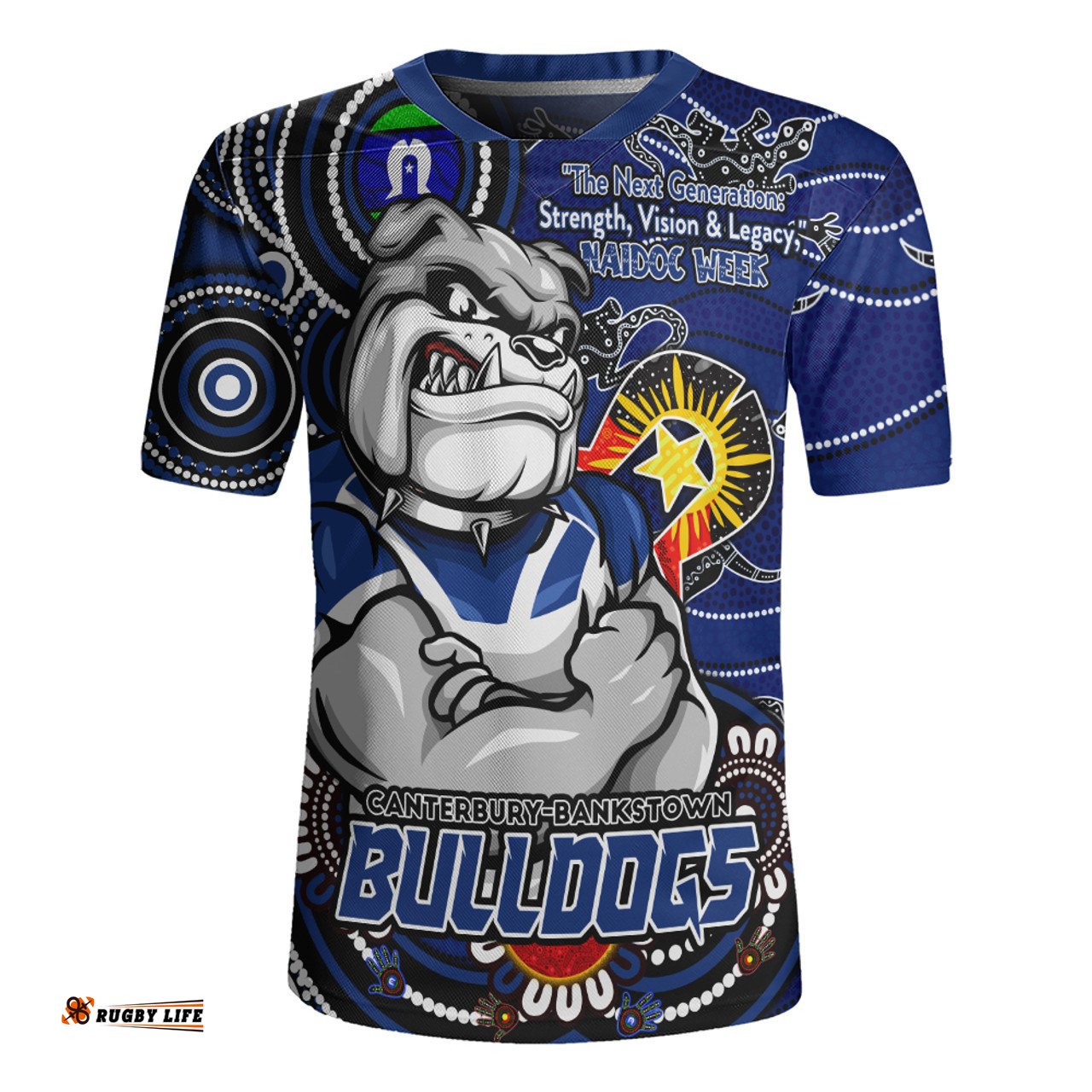 Canterbury Bankstown Bulldogs Spirit Of NAIDOC Series Rugby Jersey