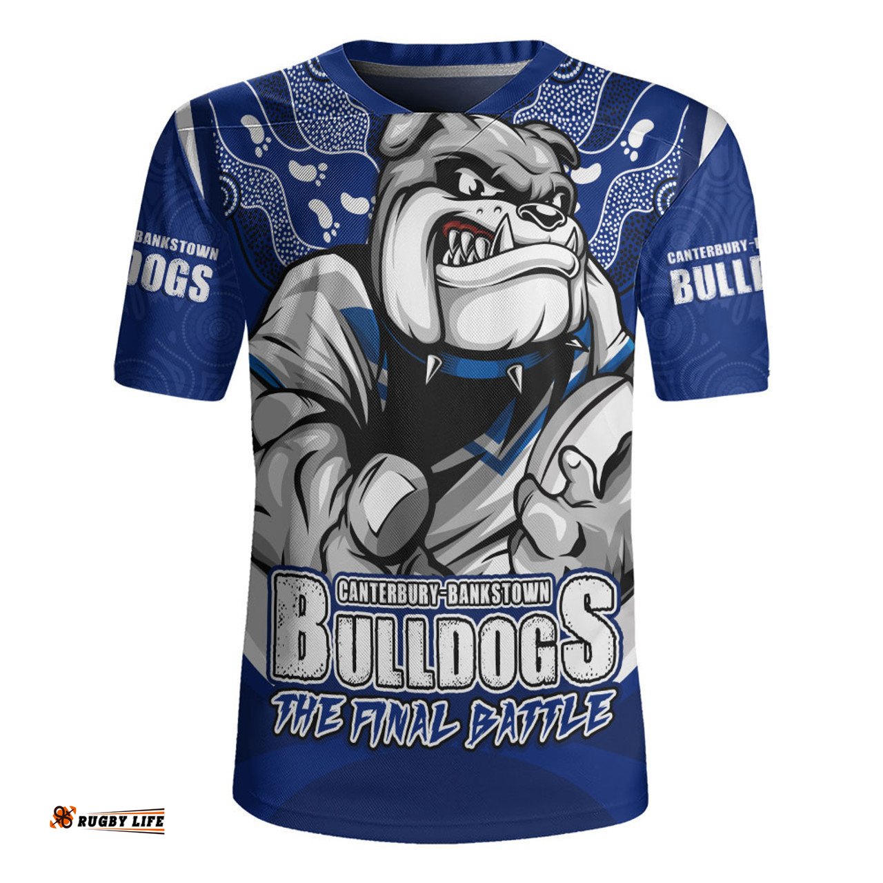Canterbury Bankstown Bulldogs Final Clash Battle Edition Rugby Jersey