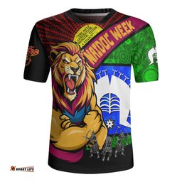 Brisbane Lions NAIDOC Week Pride Edition Rugby Jersey