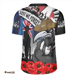 Collingwood Anzac Day Honor United In Spirit Rugby Jersey
