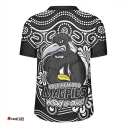 Collingwood Aboriginal Inspired Tough Fan Football For Life Rugby Jersey