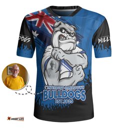 Canterbury Bankstown Bulldogs Heart Of A Fighter Tough And Fearless Rugby Jersey