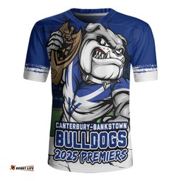 Canterbury Bankstown Bulldogs Unleash Power In The Ultimate Battle Rugby Jersey