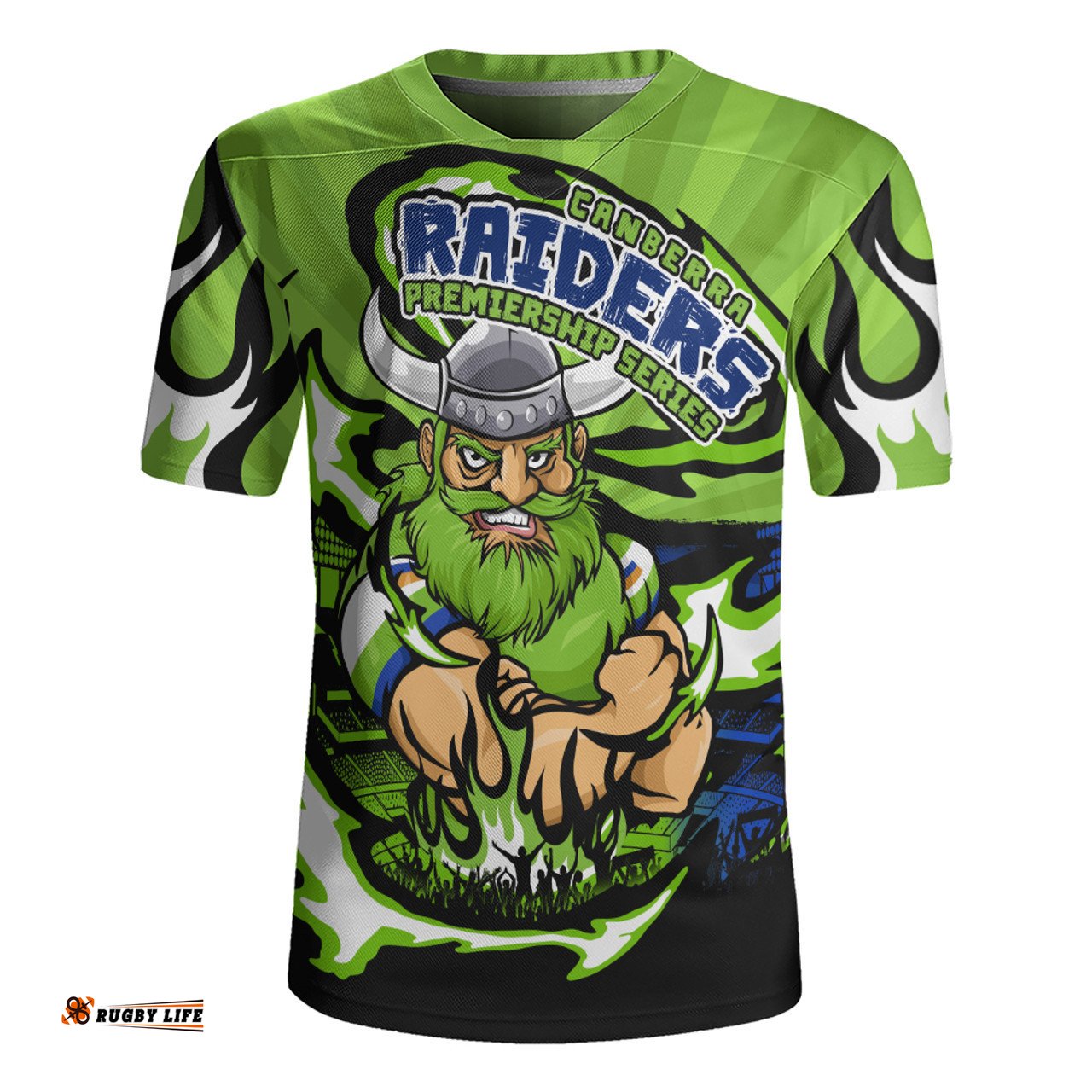 Canberra Raiders Premiership Series Sports Gear Rugby Jersey