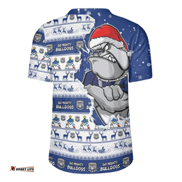 Canterbury Bankstown Bulldogs Merry Christmas Our Beloved Team Scratch Style Rugby Jersey