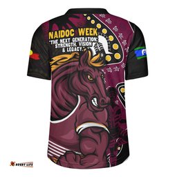 Brisbane Broncos NAIDOC Indigenous Warrior Spirit Rugby Jersey
