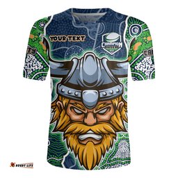 Canberra Raiders Grand Final Custom Custom Raiders Contemporary Style Of Aboriginal Painting Rugby Jersey