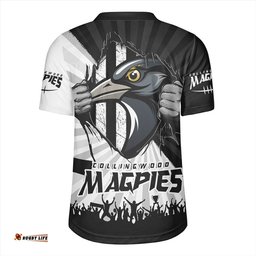 Collingwood Breaking Through Fan Design Rugby Jersey