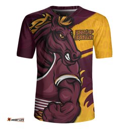 Brisbane Broncos Defend The Pride Rugby Jersey