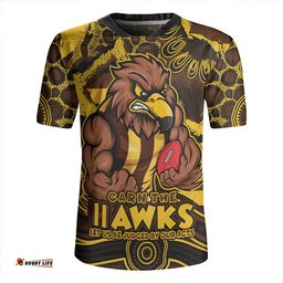 Hawthorn Blazing Spirit Of Victory Rugby Jersey