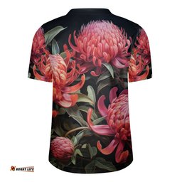 Australia Waratah Red Waratah Flowers Fine Art Ver3 Rugby Jersey