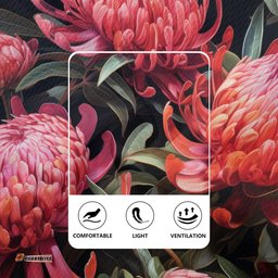 Australia Waratah Red Waratah Flowers Fine Art Ver3 Rugby Jersey