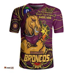 Brisbane Broncos Spirit Of NAIDOC Series Rugby Jersey